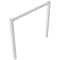 Stationary access barriers | for bolting on site | with top bar | hot-dip galvanized | total width: 1500 mm